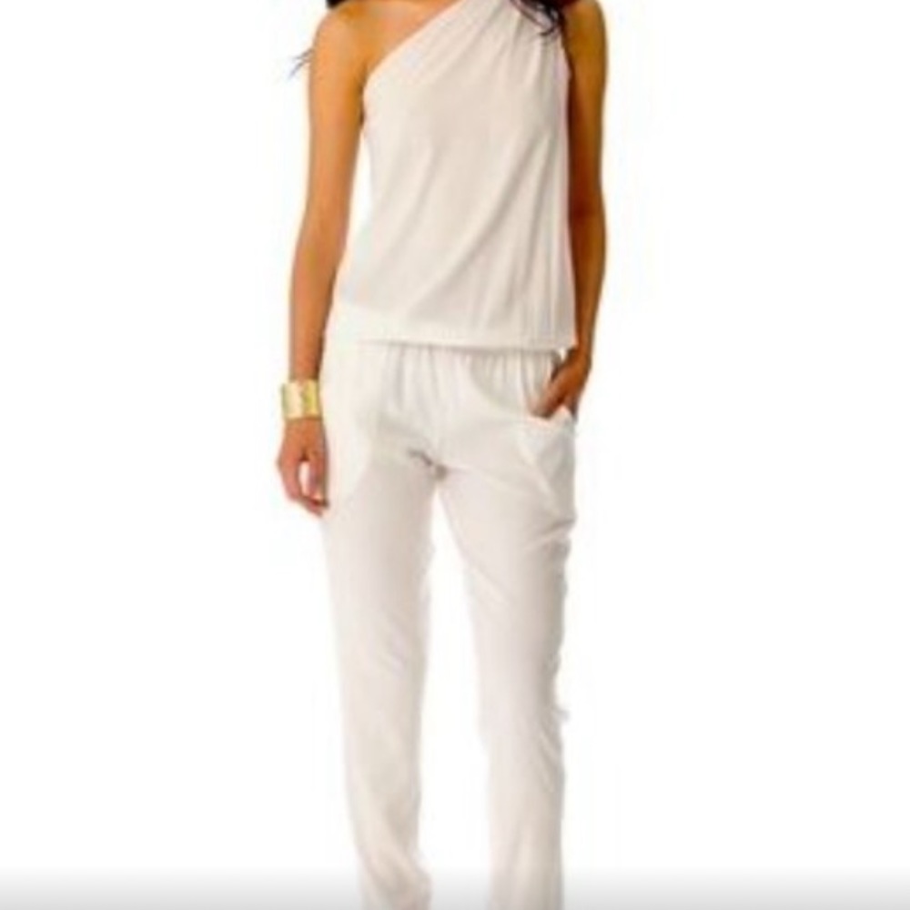 Ramy Brook Lulu jumpsuit in Ivory.  NWOT- never worn.